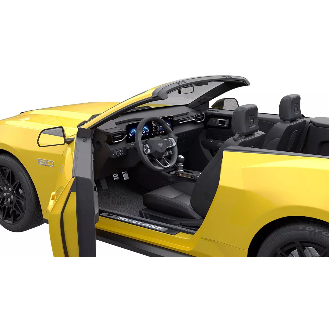 Mustang GT Convertible 2024 3D Model – High Poly Game-Ready Asset, FBX - View 11