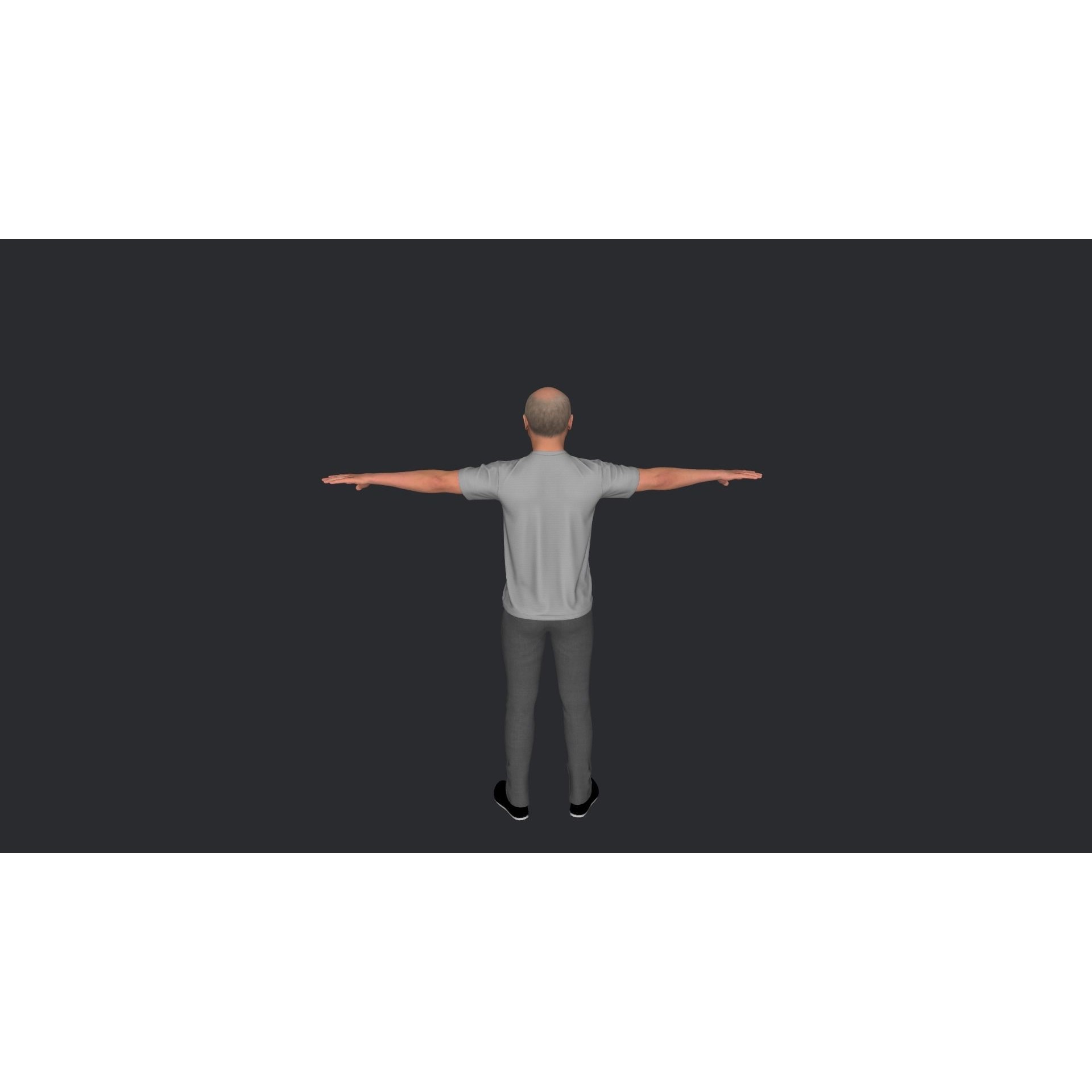 Vladimir Putin - Low-Poly Game-Ready 3D Model - View 19