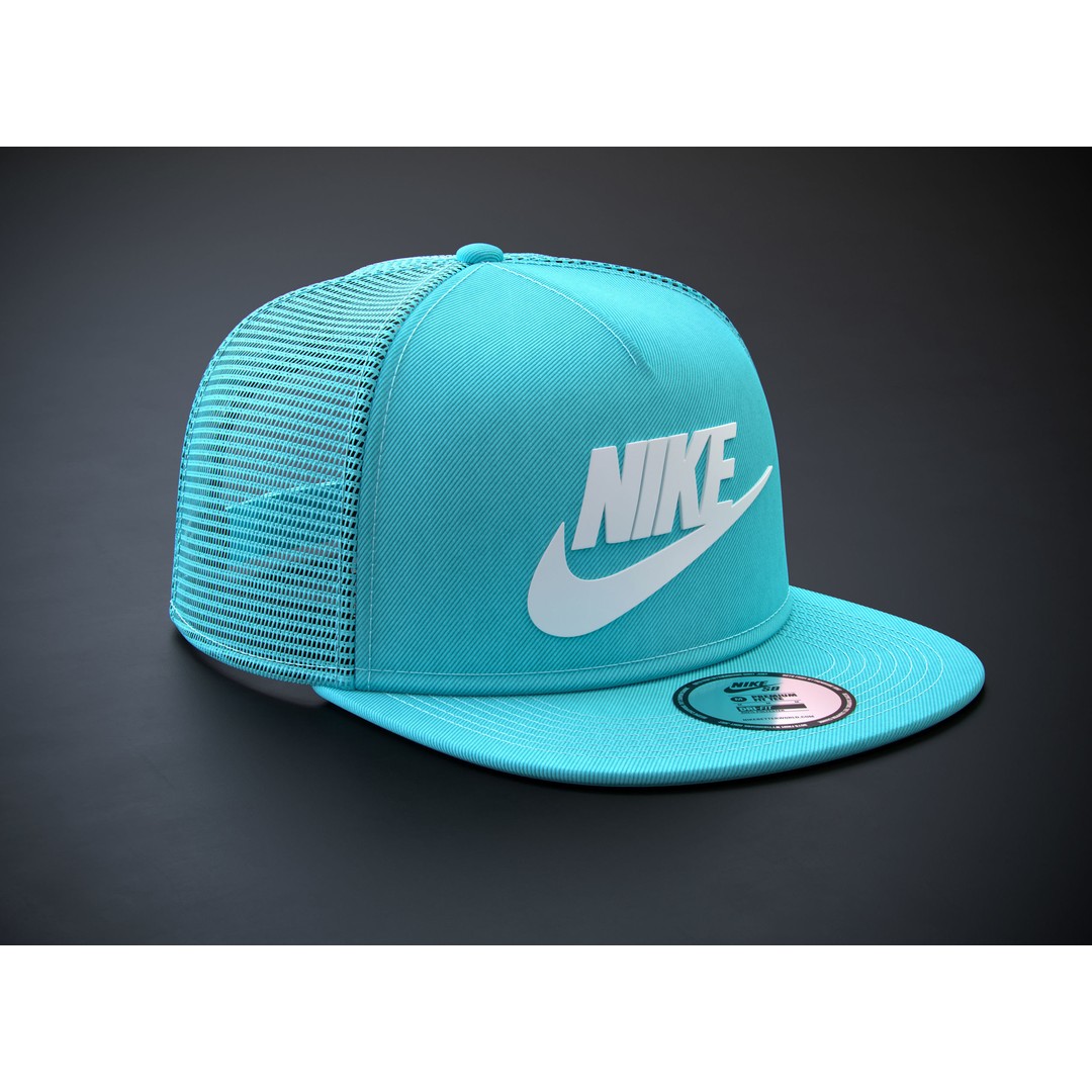 Baseball Cap 3D Model – Realistic Snapback Collection, FBX, PBR - View 10