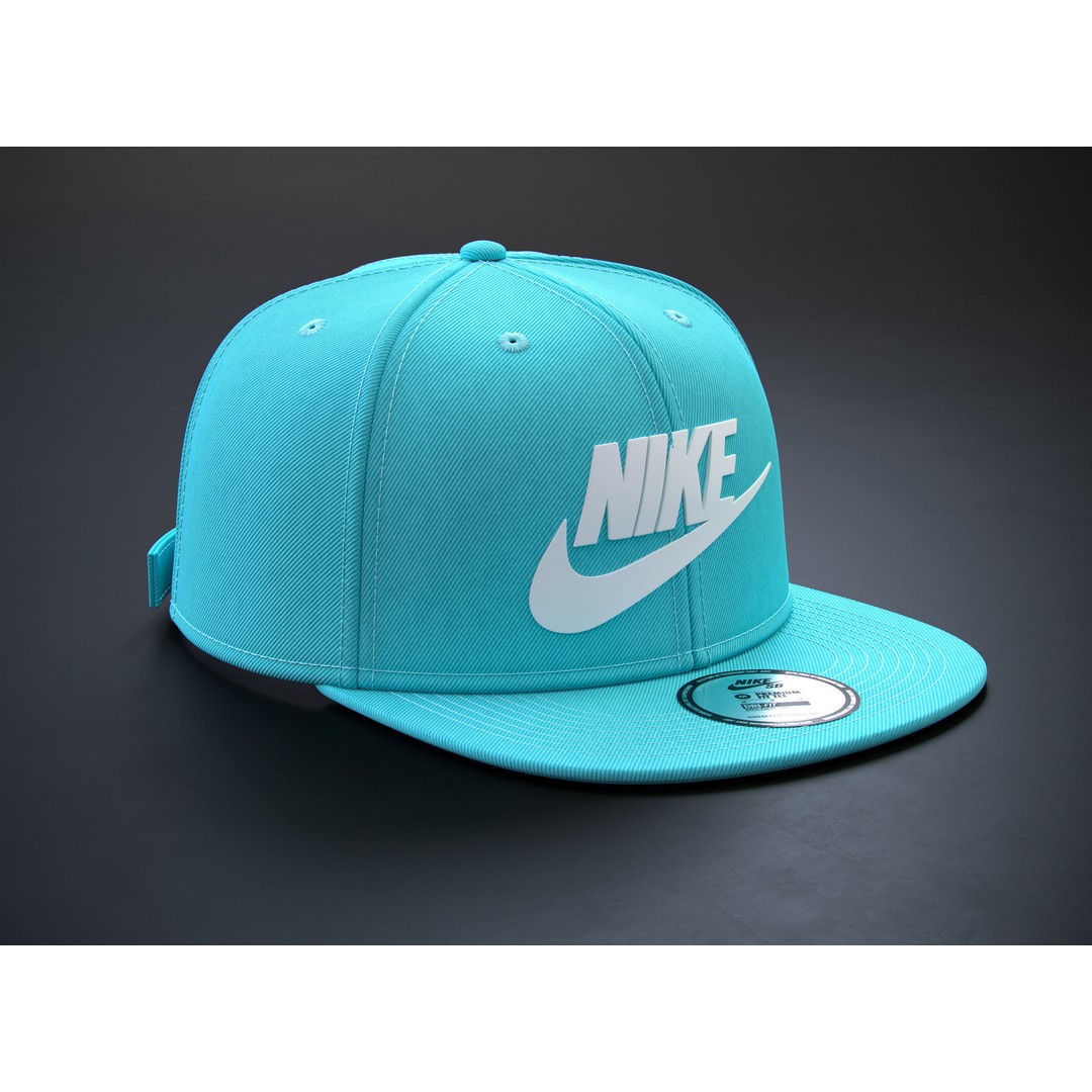 Baseball Cap 3D Model – Realistic Snapback Collection, FBX, PBR - View 9