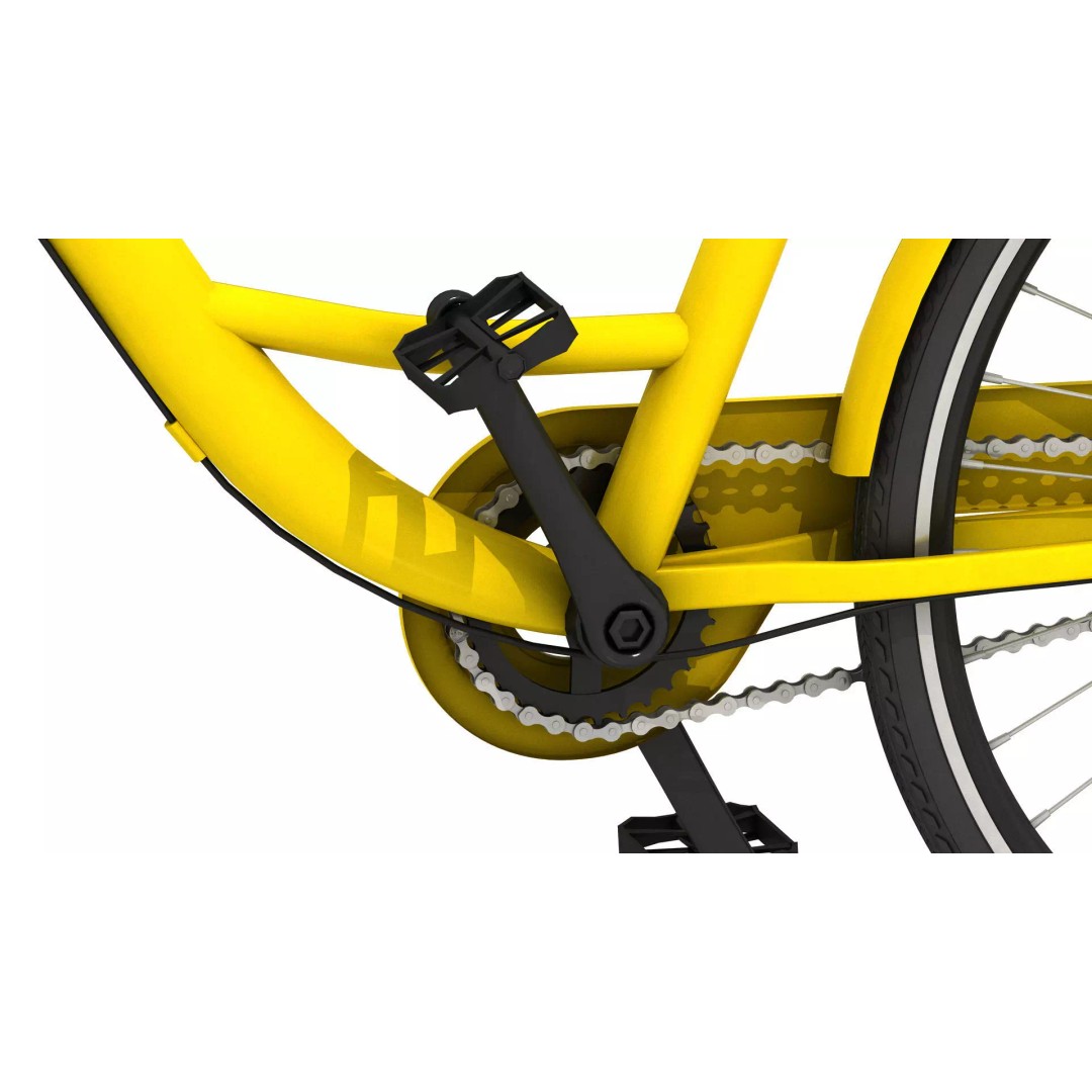 Ofo Sharing Bicycles 3D Model – Realistic Polygon Mesh, FBX, Game Ready - View 11