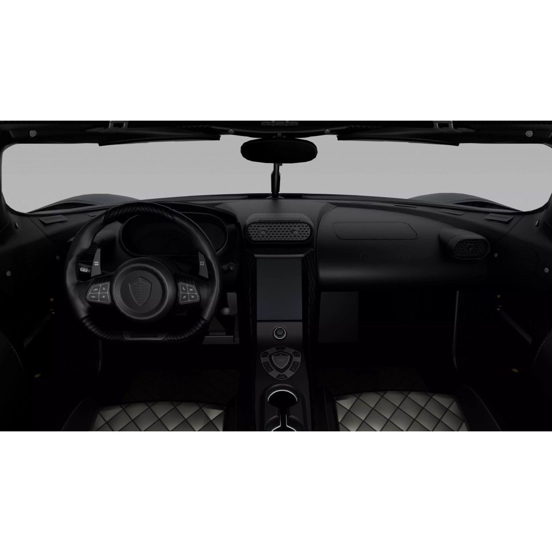Koenigsegg Regera 3D Model – High Poly Game-Ready Asset, FBX, OBJ - View 12