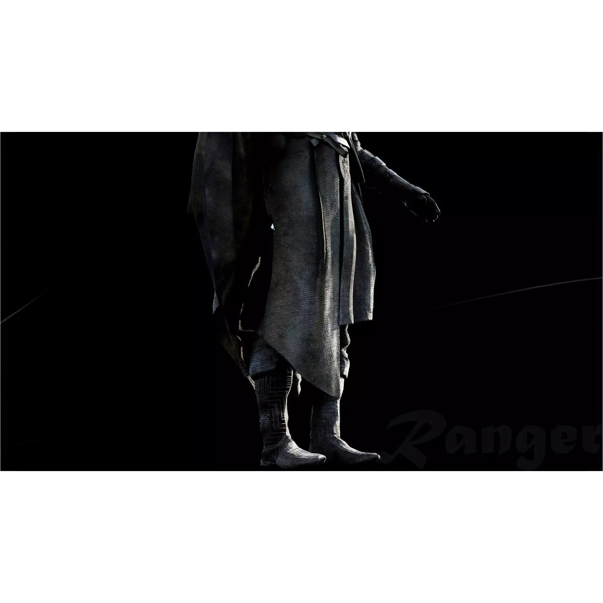 Ranger Armor - Low-Poly Game-Ready 3D Model - View 16