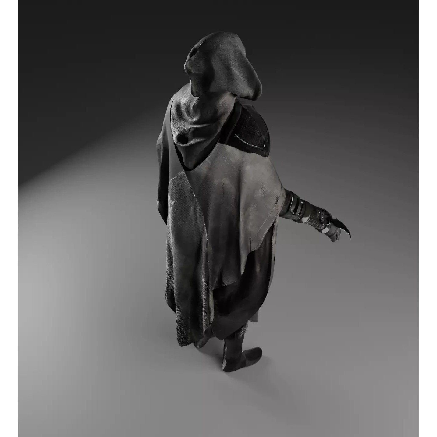Ranger Armor - Low-Poly Game-Ready 3D Model - View 3
