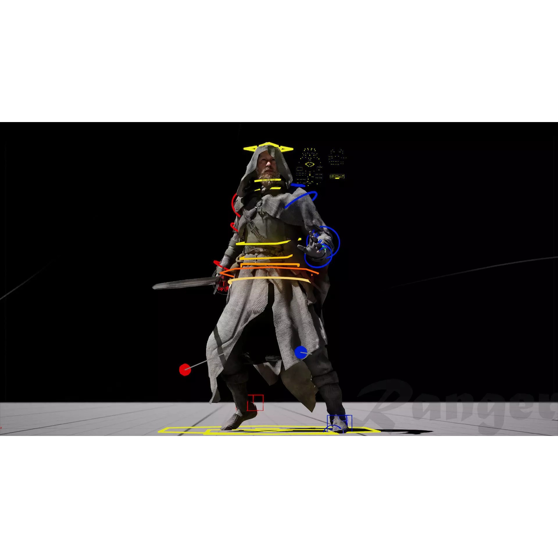 Ranger Armor - Low-Poly Game-Ready 3D Model - View 6
