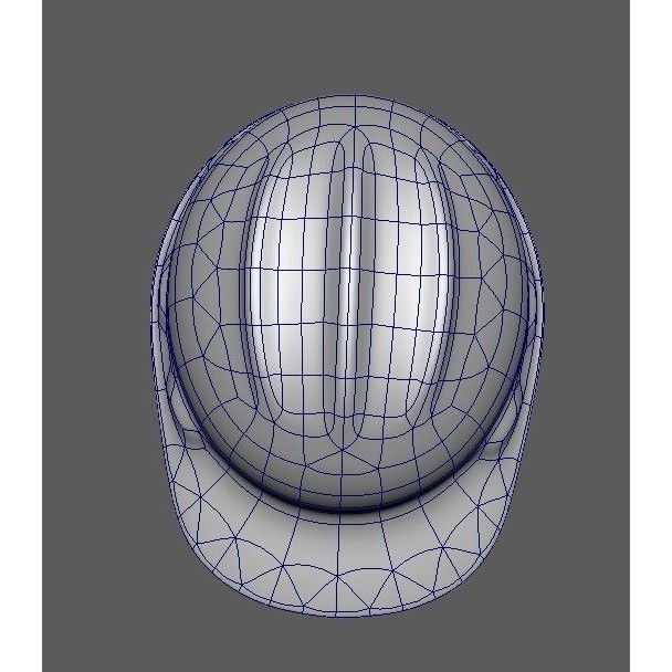 Safety Worker Helmet 3D Model – Low Poly PBR Asset, FBX, OBJ - View 71