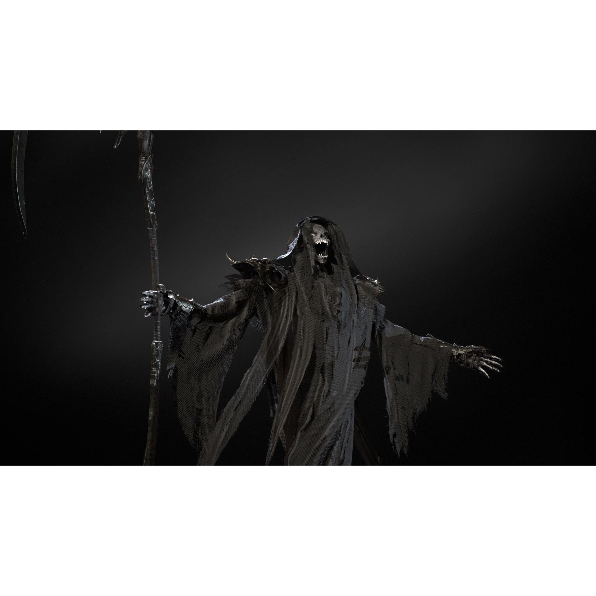 Ripper Ghost - Low-Poly Game-Ready 3D Model - View 22