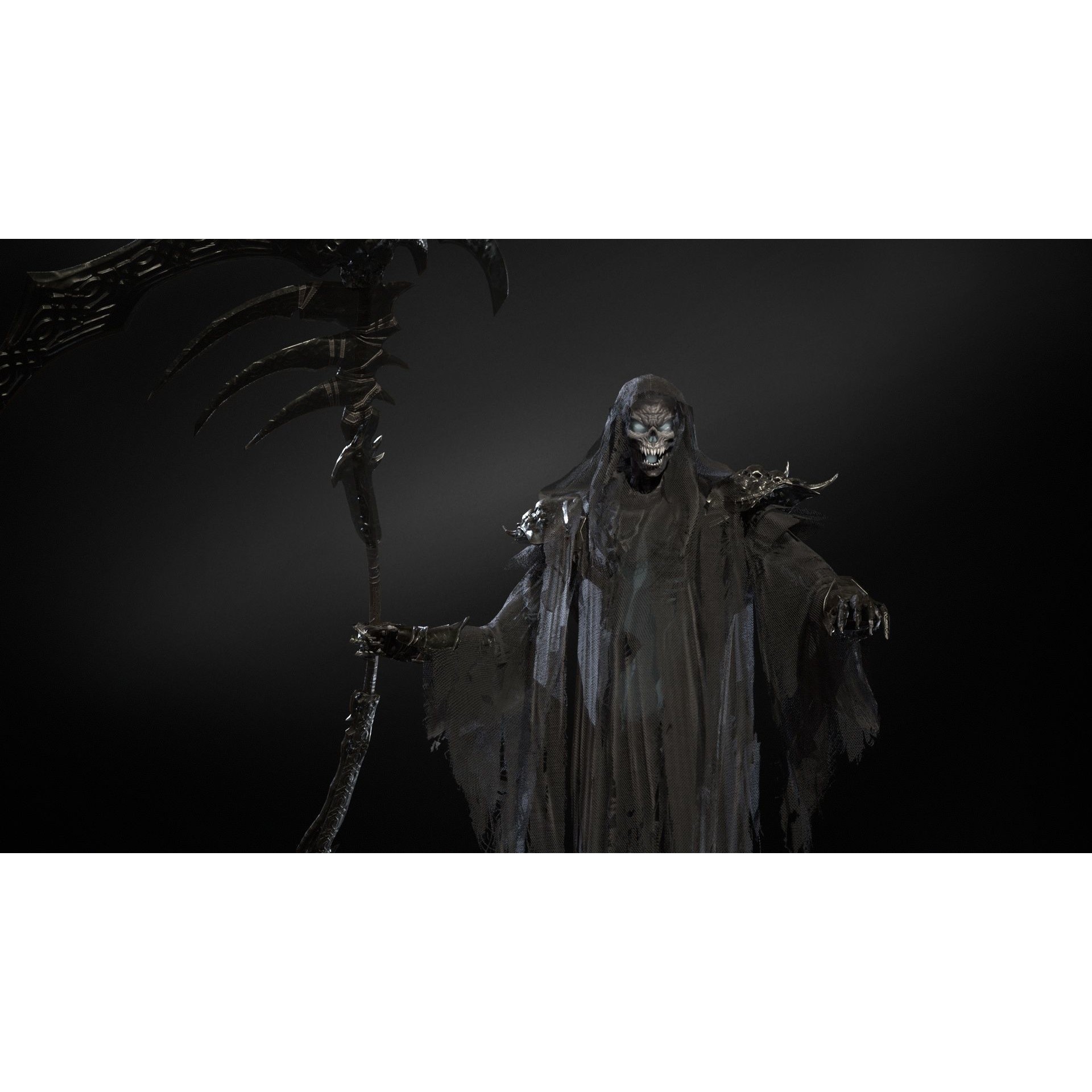 Ripper Ghost - Low-Poly Game-Ready 3D Model - View 25