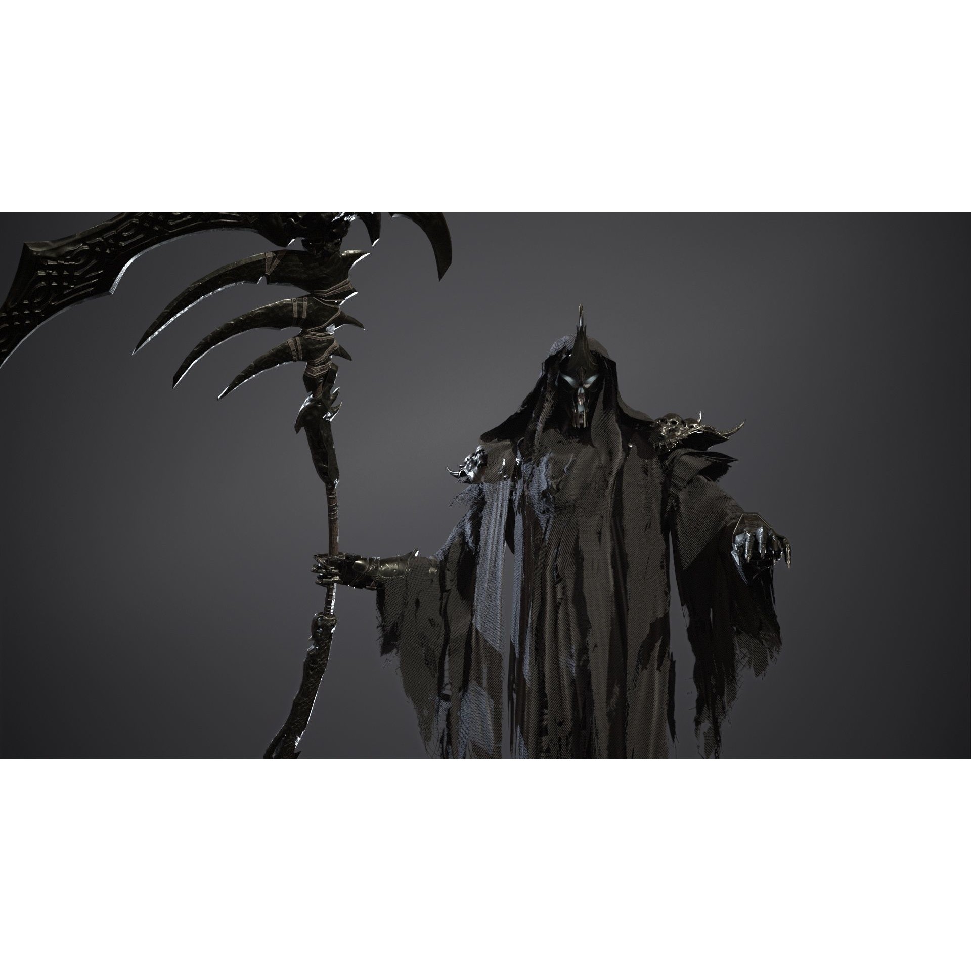 Ripper Ghost - Low-Poly Game-Ready 3D Model - View 28