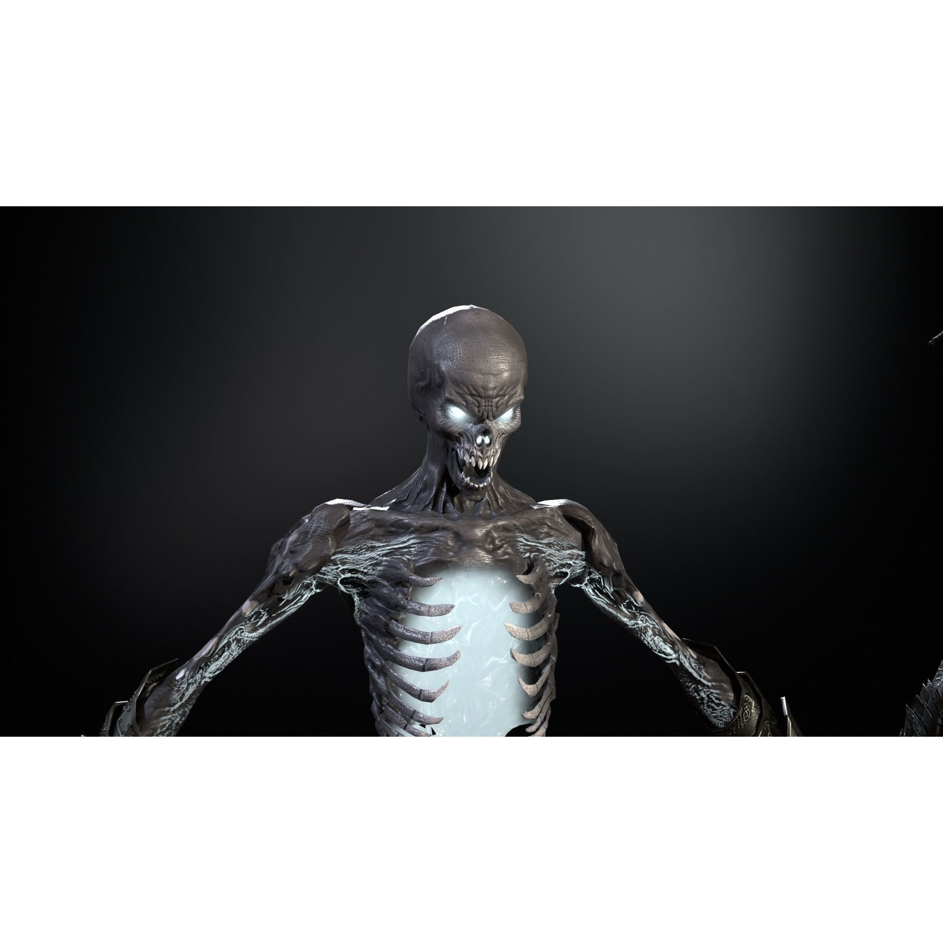 Ripper Ghost - Low-Poly Game-Ready 3D Model - View 29