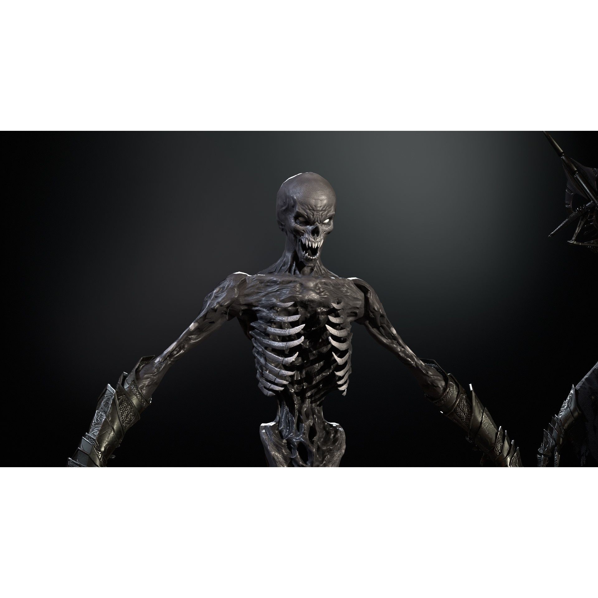 Ripper Ghost - Low-Poly Game-Ready 3D Model - View 31