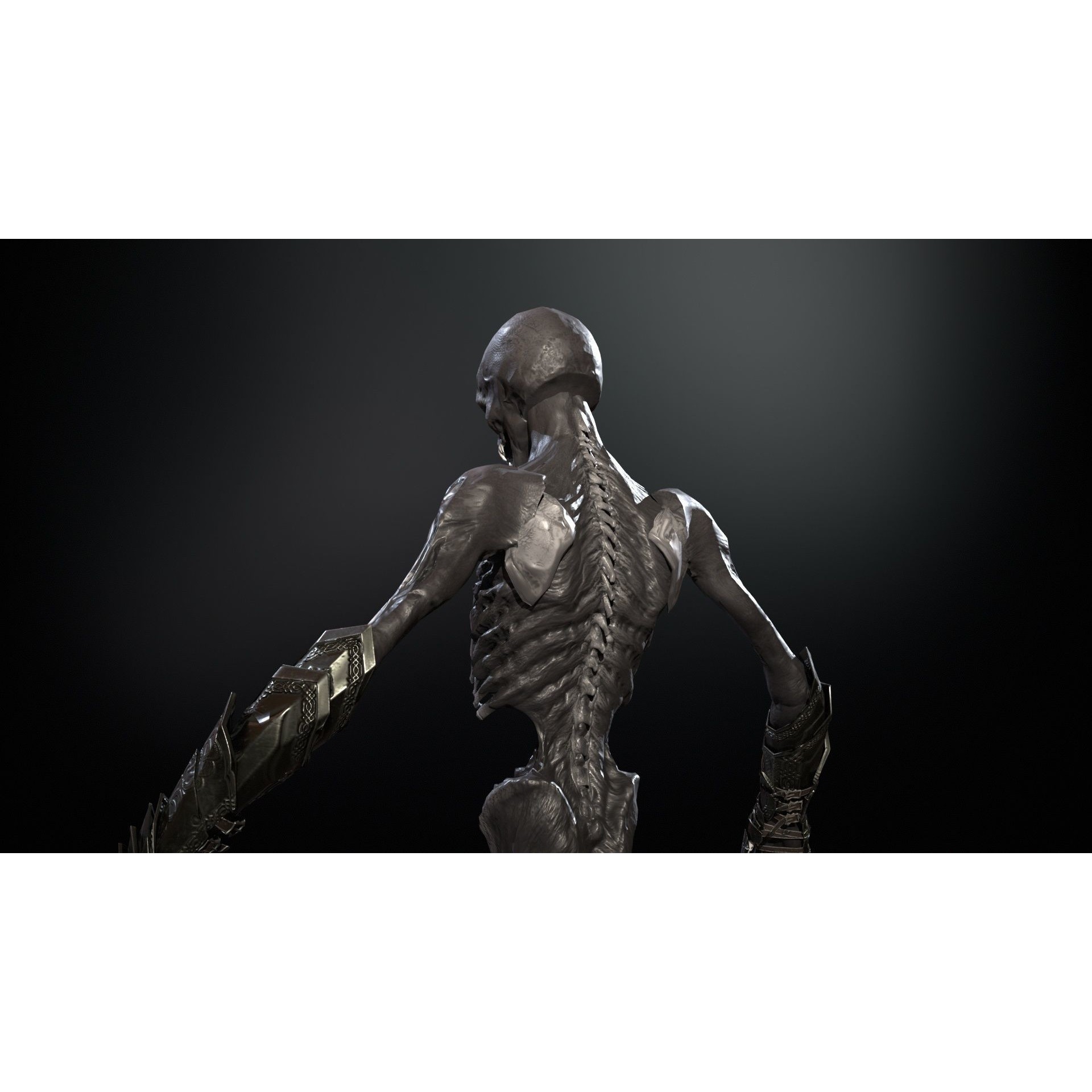 Ripper Ghost - Low-Poly Game-Ready 3D Model - View 33