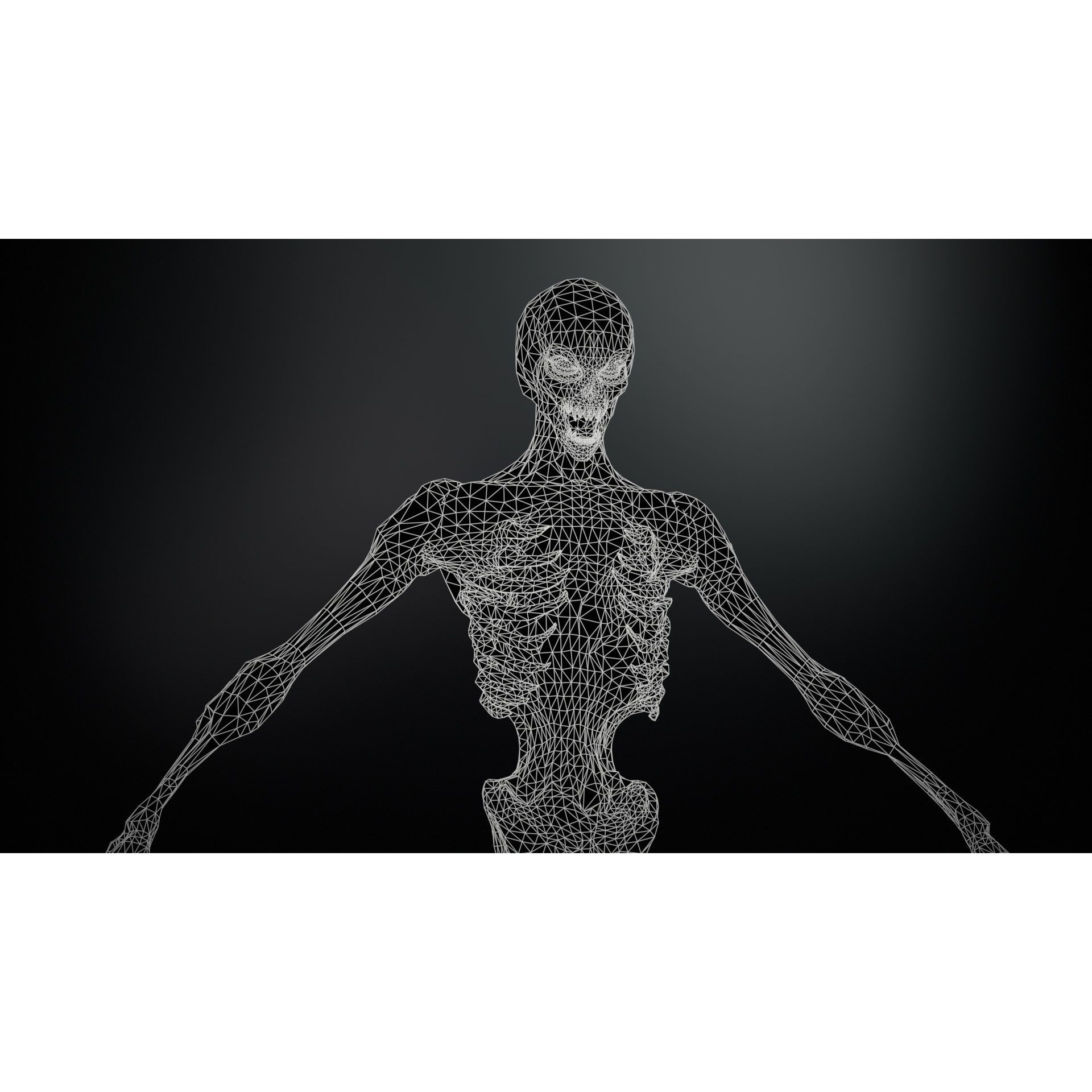 Ripper Ghost - Low-Poly Game-Ready 3D Model - View 39