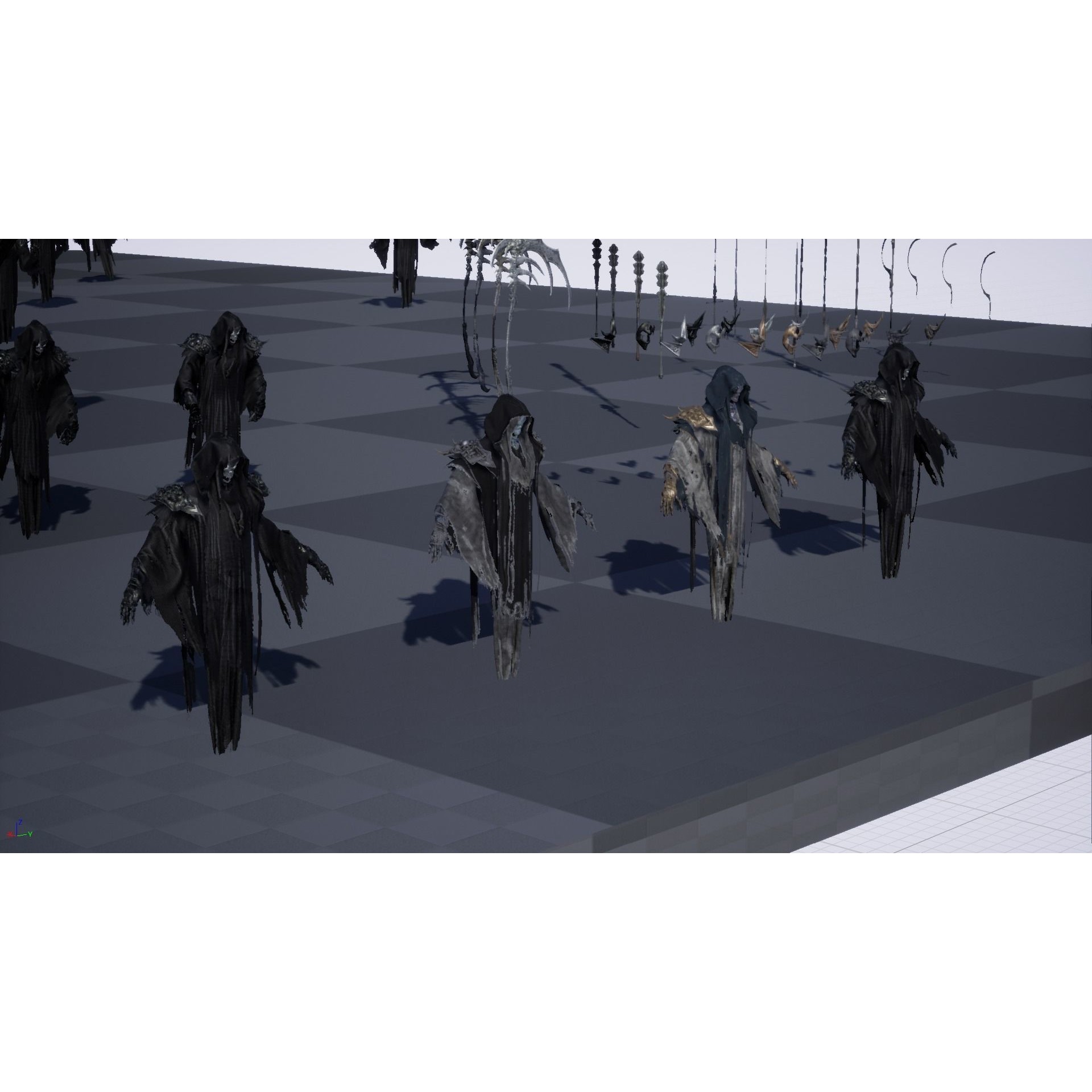Ripper Ghost - Low-Poly Game-Ready 3D Model - View 50