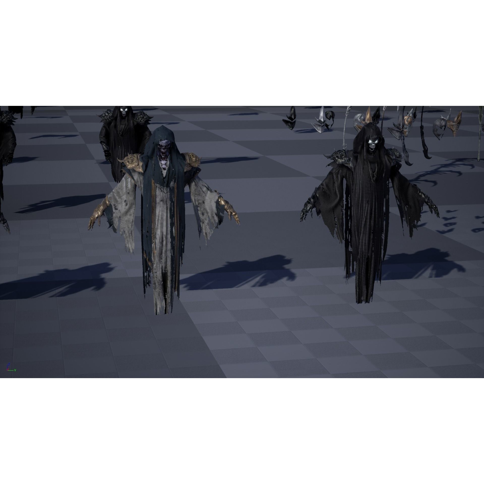 Ripper Ghost - Low-Poly Game-Ready 3D Model - View 51