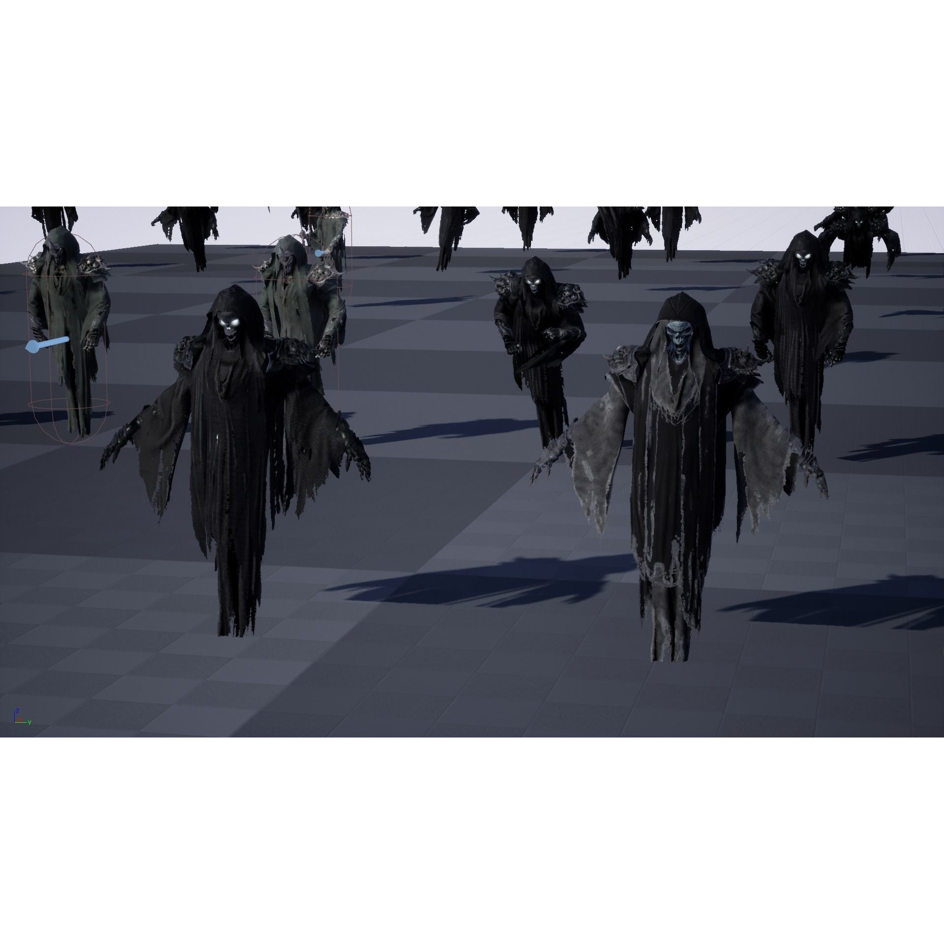 Ripper Ghost - Low-Poly Game-Ready 3D Model - View 52