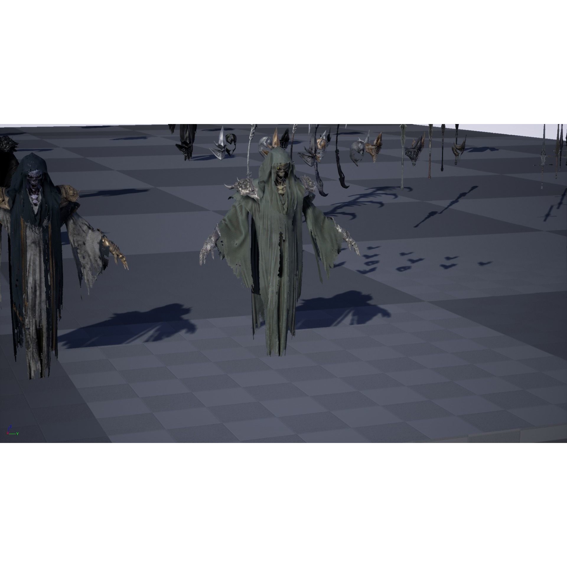 Ripper Ghost - Low-Poly Game-Ready 3D Model - View 53