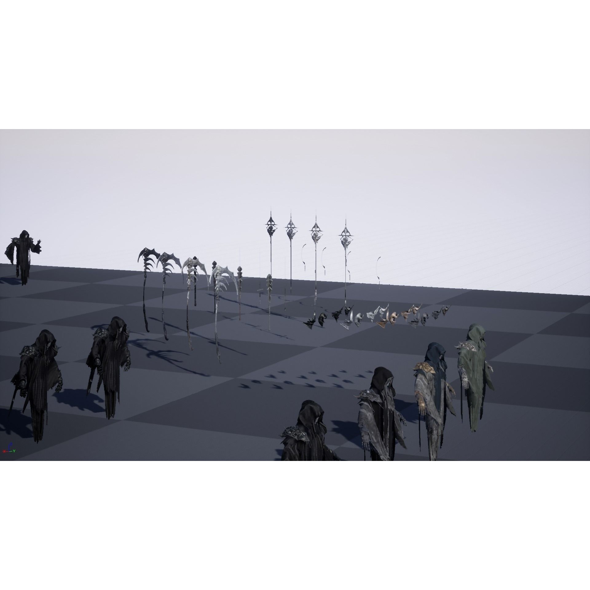 Ripper Ghost - Low-Poly Game-Ready 3D Model - View 55