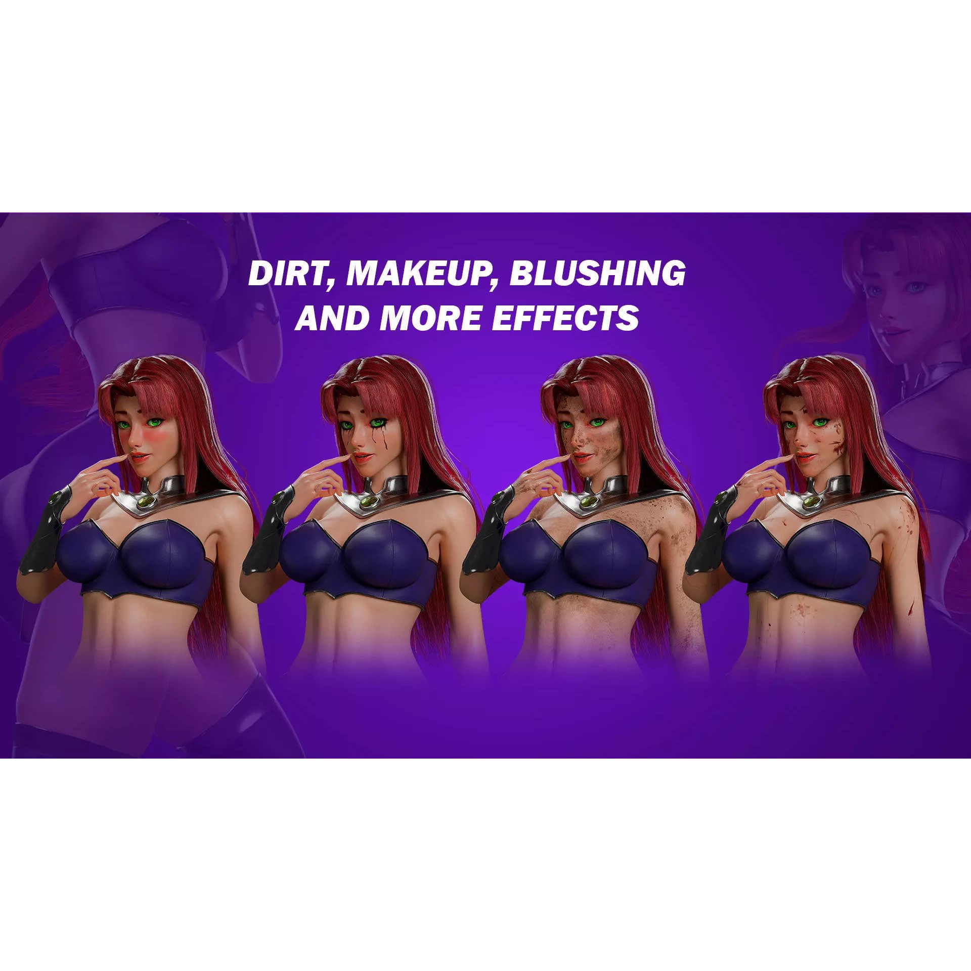 Starfire - Low-Poly Game-Ready 3D Model - View 5