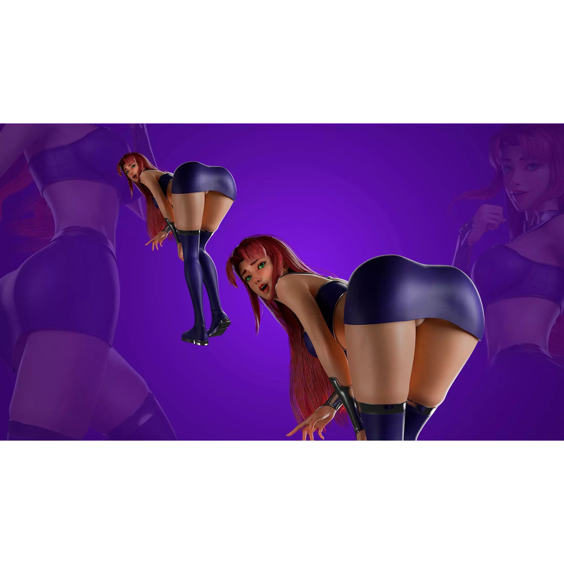 Starfire - Low-Poly Game-Ready 3D Model - View 6