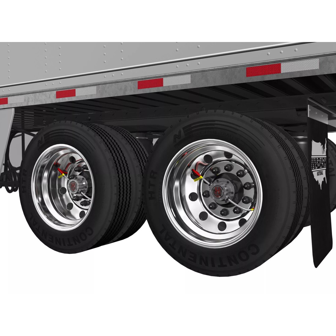 American Aero Trailer 3D Model – High Poly Vehicle Asset, FBX, OBJ - View 12