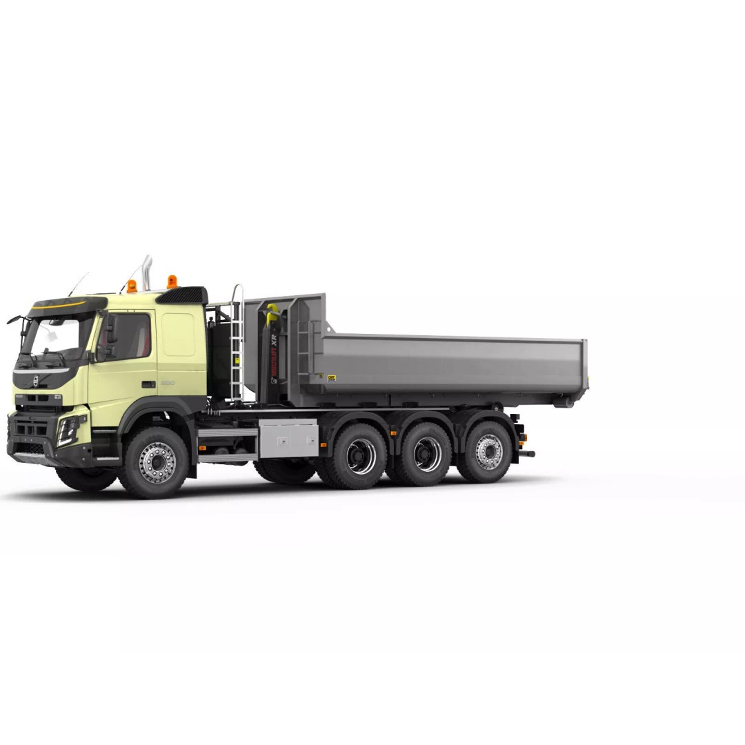 Volvo FMX 2014 3D Model – High Poly Truck with Multilift System, FBX/OBJ - View 4