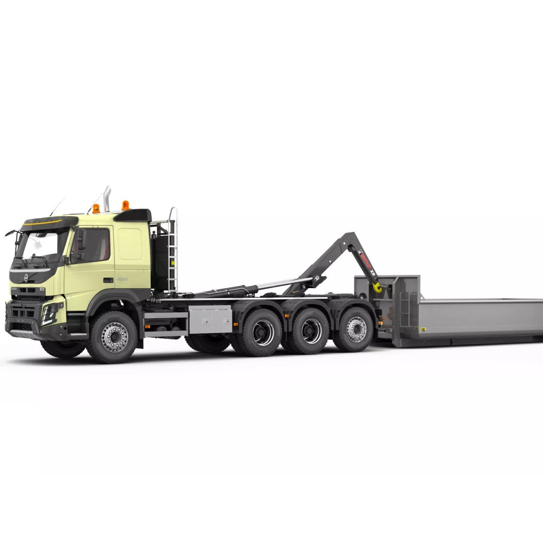 Volvo FMX 2014 3D Model – High Poly Truck with Multilift System, FBX/OBJ - View 7