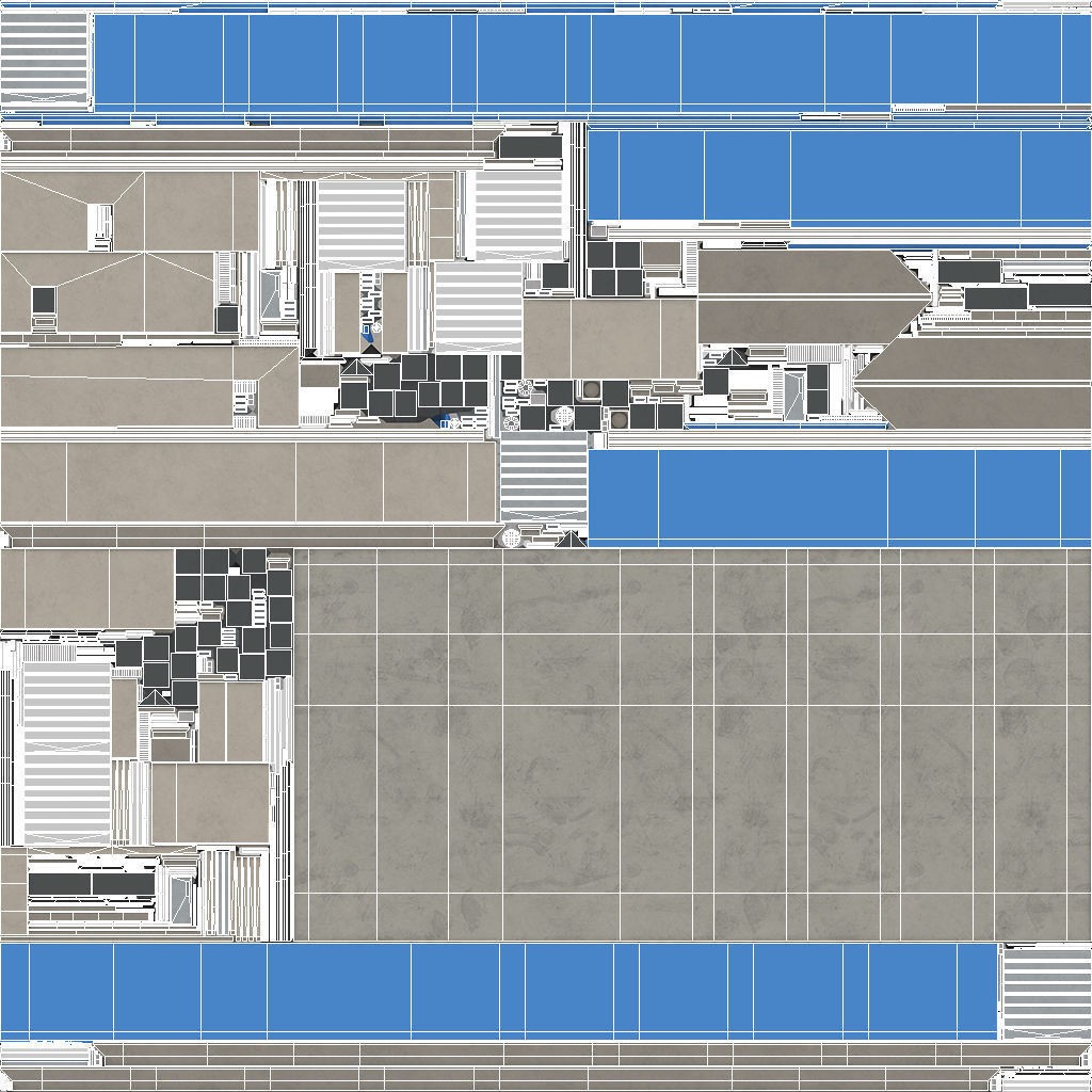 Industrial Building 3D Model – Low Poly Exterior Asset, FBX & OBJ - View 12