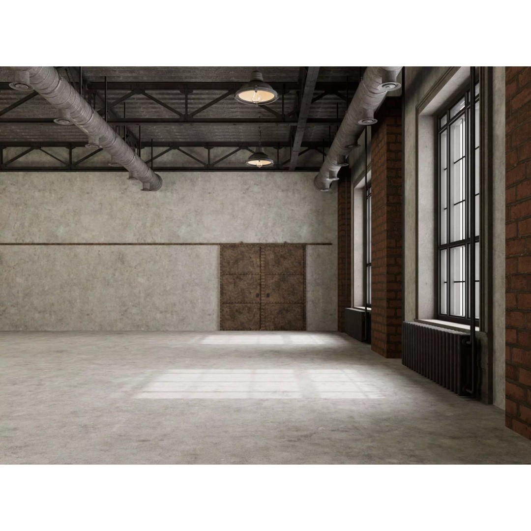 Industrial Loft Interior 3D Model – High Poly Scene, FBX, Blender, Cinema4D - View 10