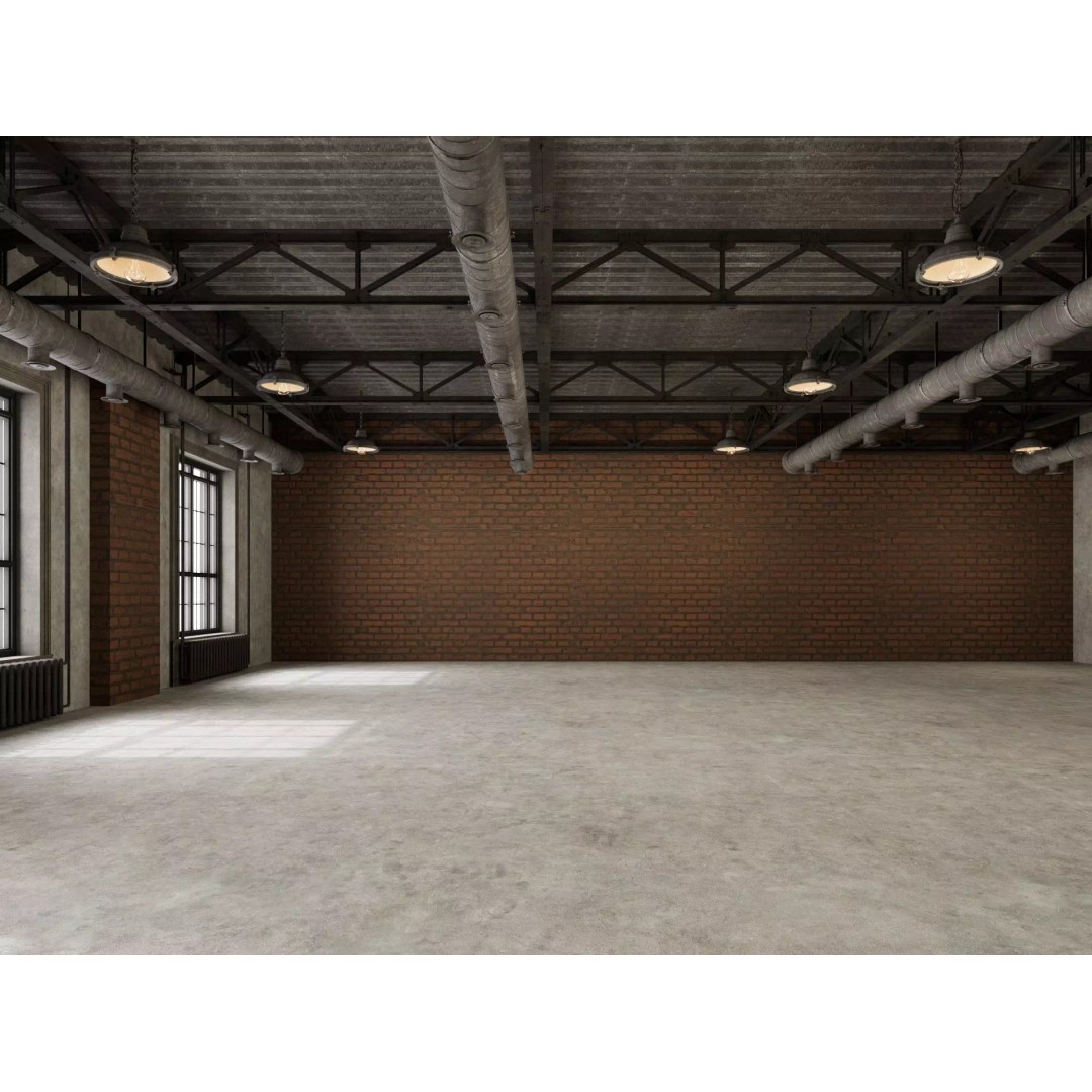 Industrial Loft Interior 3D Model – High Poly Scene, FBX, Blender, Cinema4D - View 2