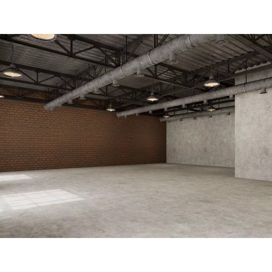Industrial Loft Interior 3D Model – High Poly Scene, FBX, Blender, Cinema4D - View 4