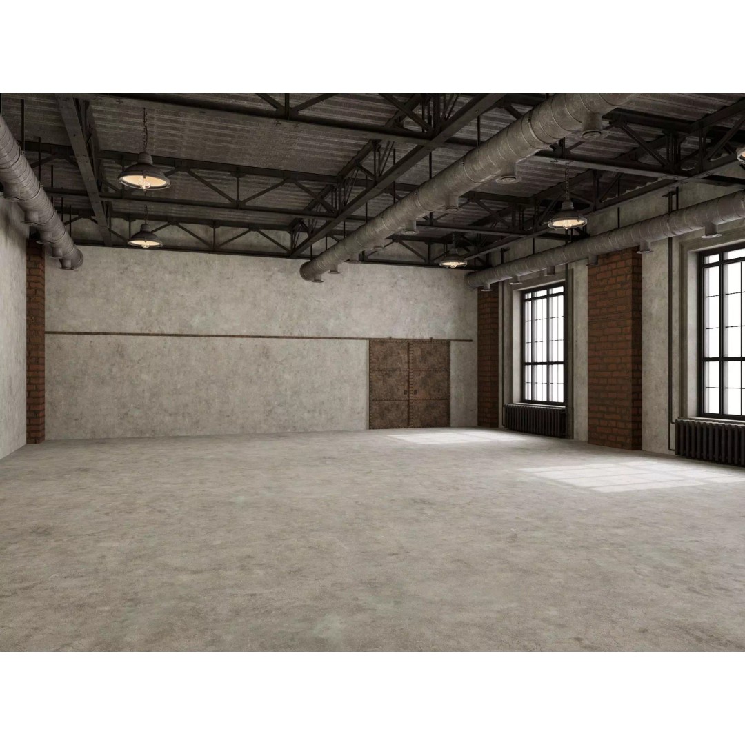 Industrial Loft Interior 3D Model – High Poly Scene, FBX, Blender, Cinema4D - View 5