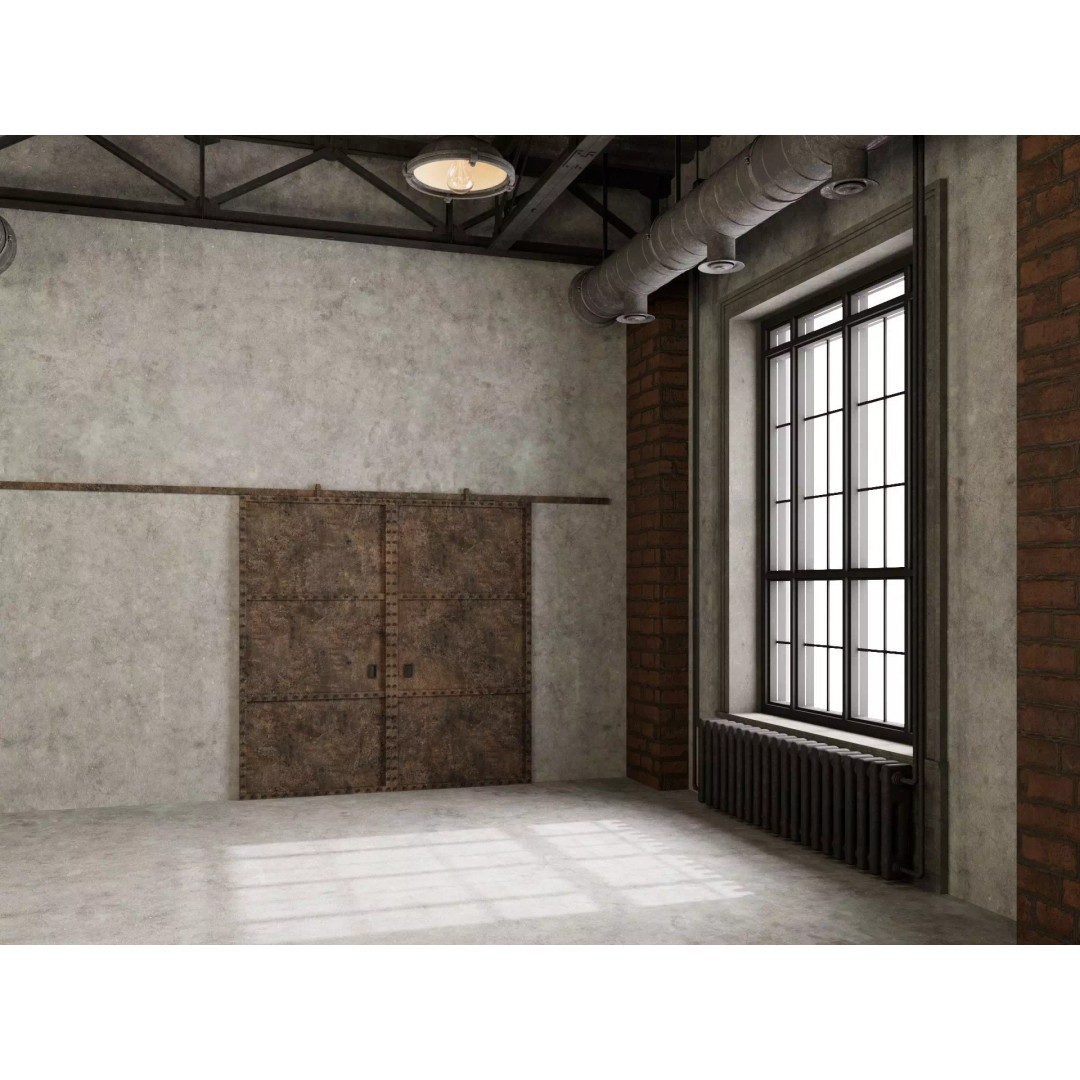 Industrial Loft Interior 3D Model – High Poly Scene, FBX, Blender, Cinema4D - View 7