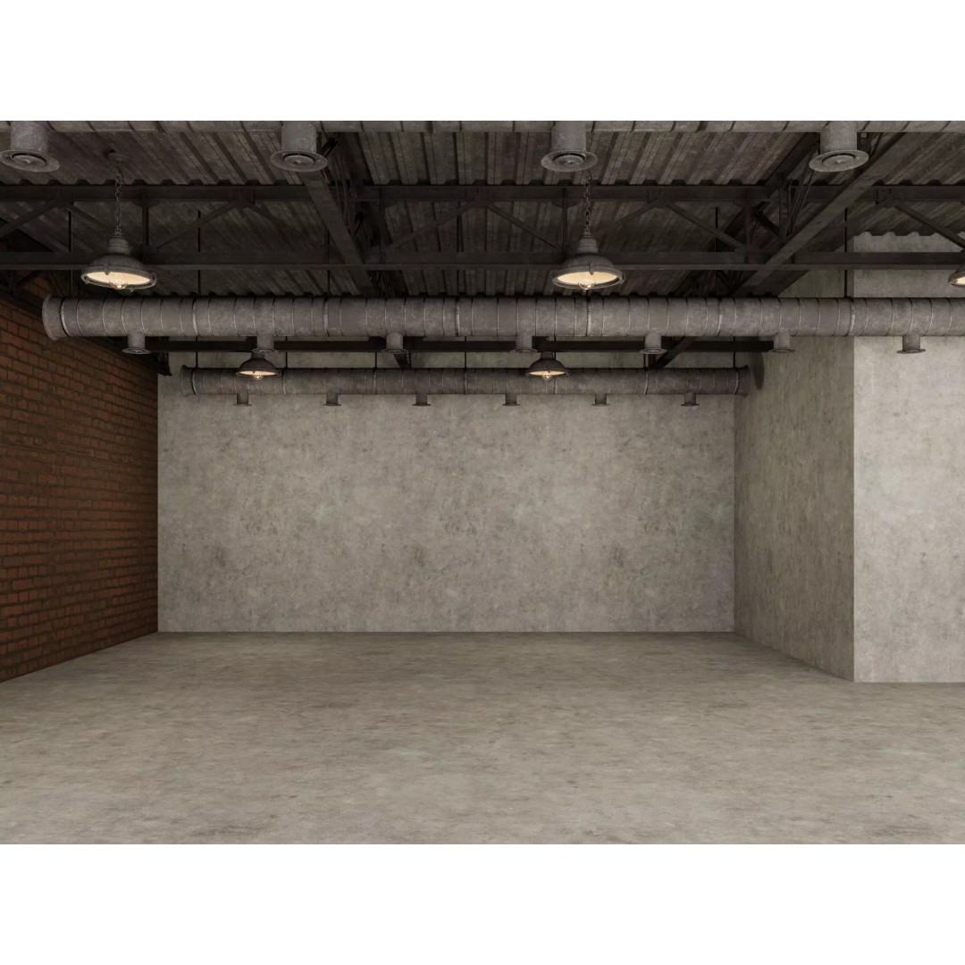 Industrial Loft Interior 3D Model – High Poly Scene, FBX, Blender, Cinema4D - View 8