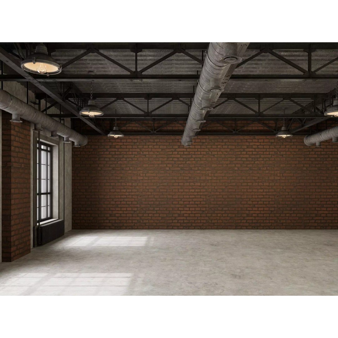 Industrial Loft Interior 3D Model – High Poly Scene, FBX, Blender, Cinema4D - View 9