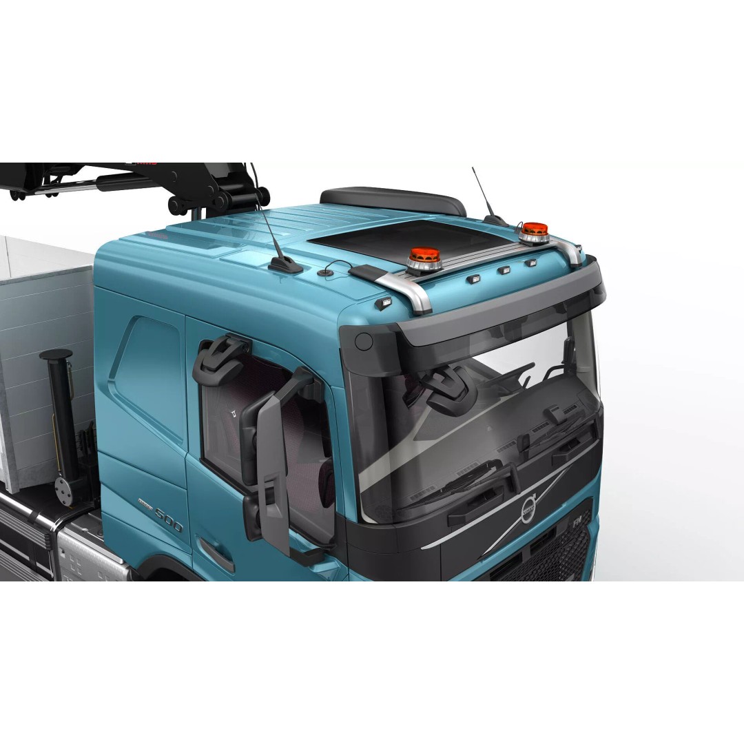Volvo FM 2020 Crane 3D Model – High Poly Game Asset, FBX, OBJ - View 14