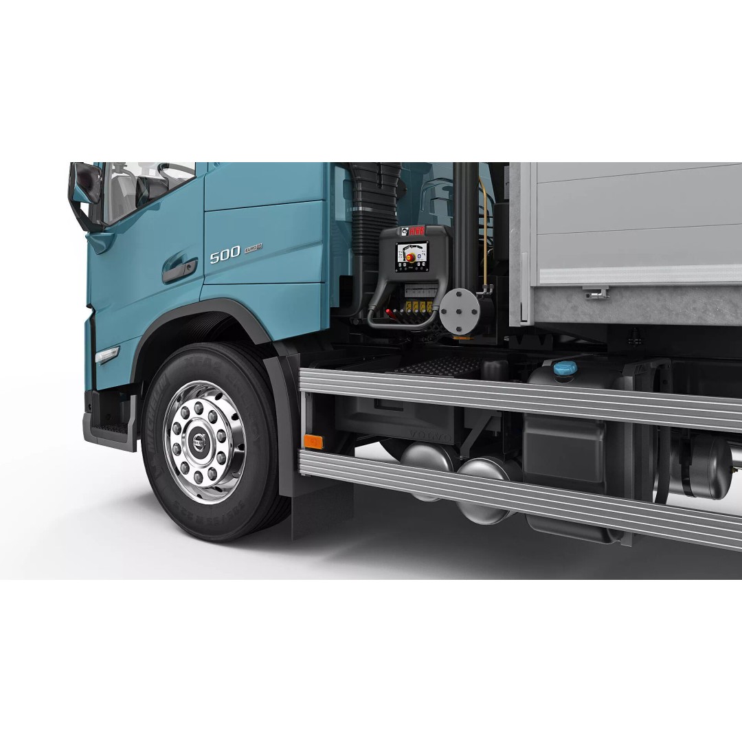 Volvo FM 2020 Crane 3D Model – High Poly Game Asset, FBX, OBJ - View 16