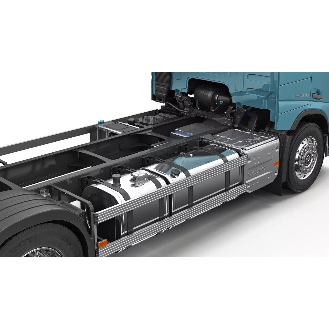 Volvo FM 2020 Crane 3D Model – High Poly Game Asset, FBX, OBJ - View 20