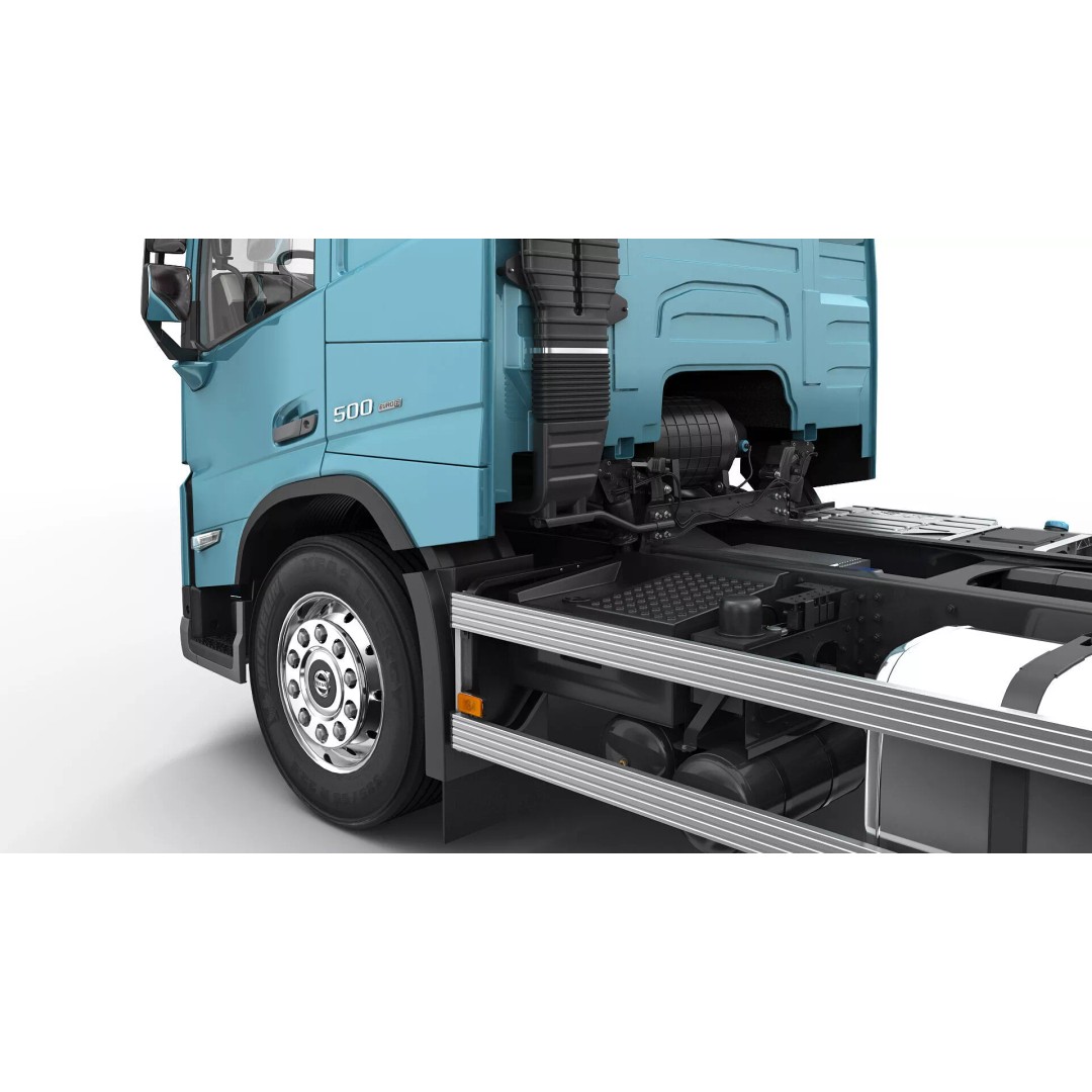 Volvo FM 2020 Crane 3D Model – High Poly Game Asset, FBX, OBJ - View 24