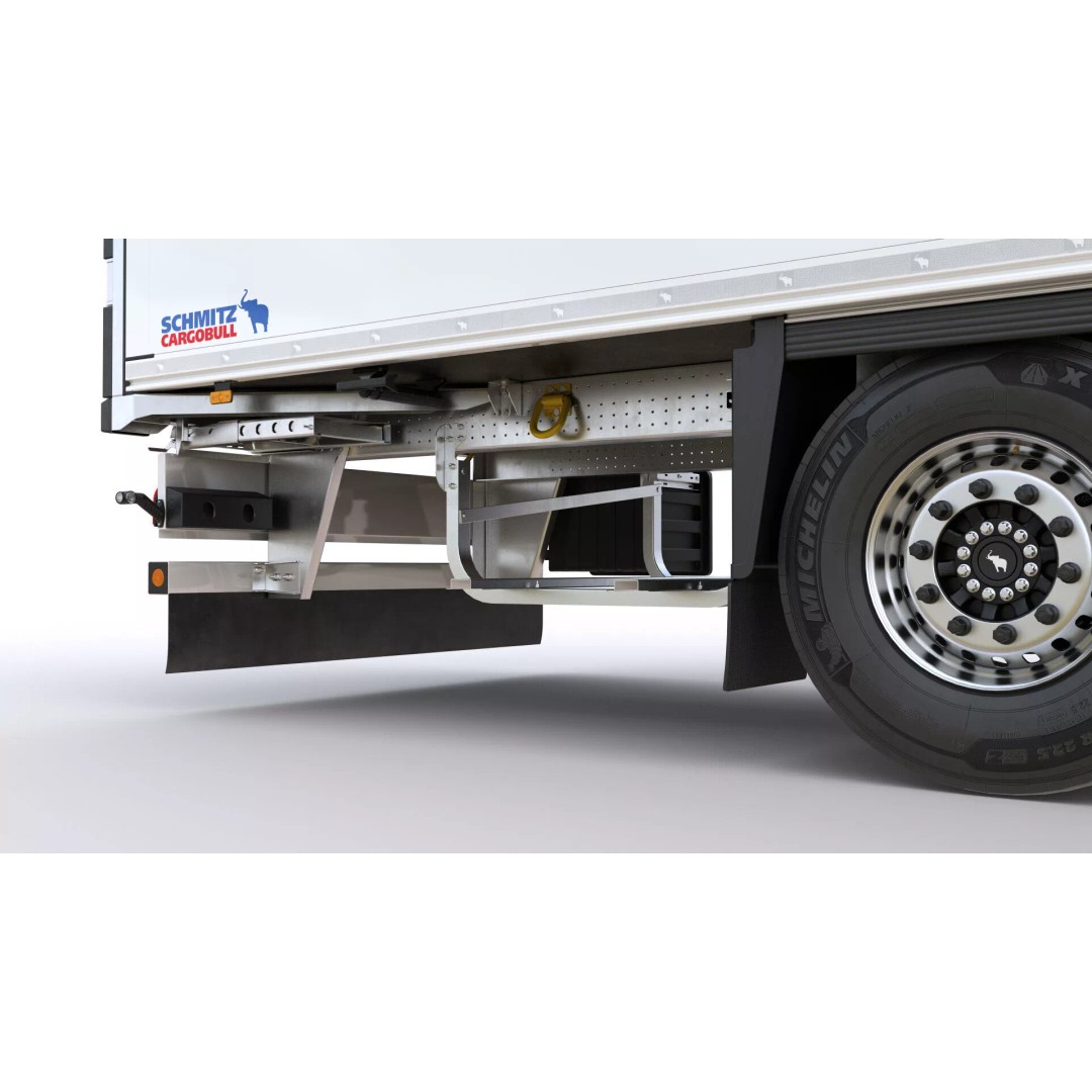 Semi Trailer Refrigerator 3D Model – Realistic Vehicle Asset, FBX, PBR - View 14