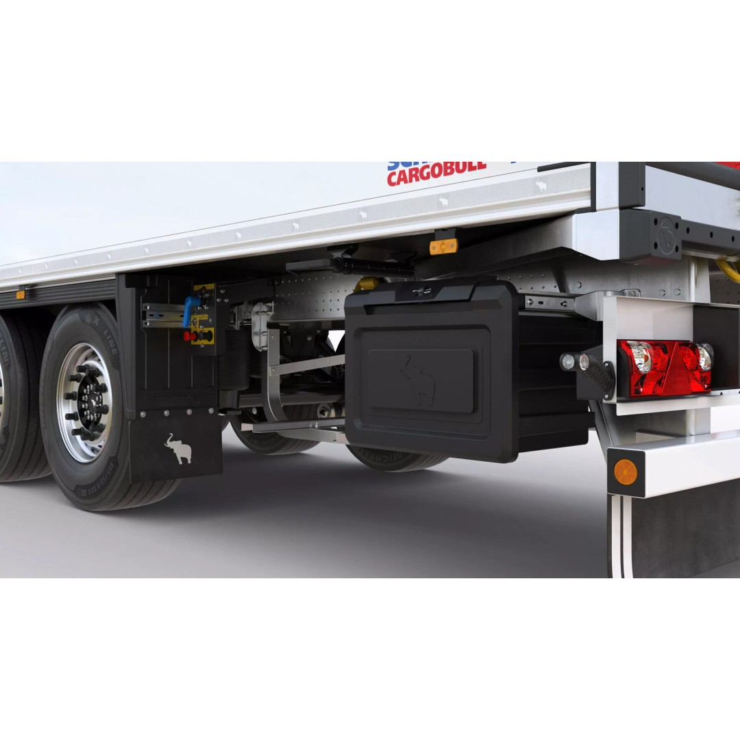 Semi Trailer Refrigerator 3D Model – Realistic Vehicle Asset, FBX, PBR - View 18