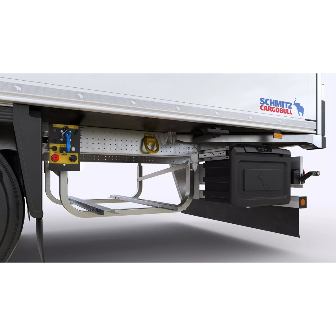 Semi Trailer Refrigerator 3D Model – Realistic Vehicle Asset, FBX, PBR - View 19