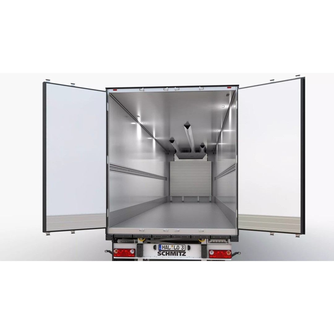 Semi Trailer Refrigerator 3D Model – Realistic Vehicle Asset, FBX, PBR - View 27