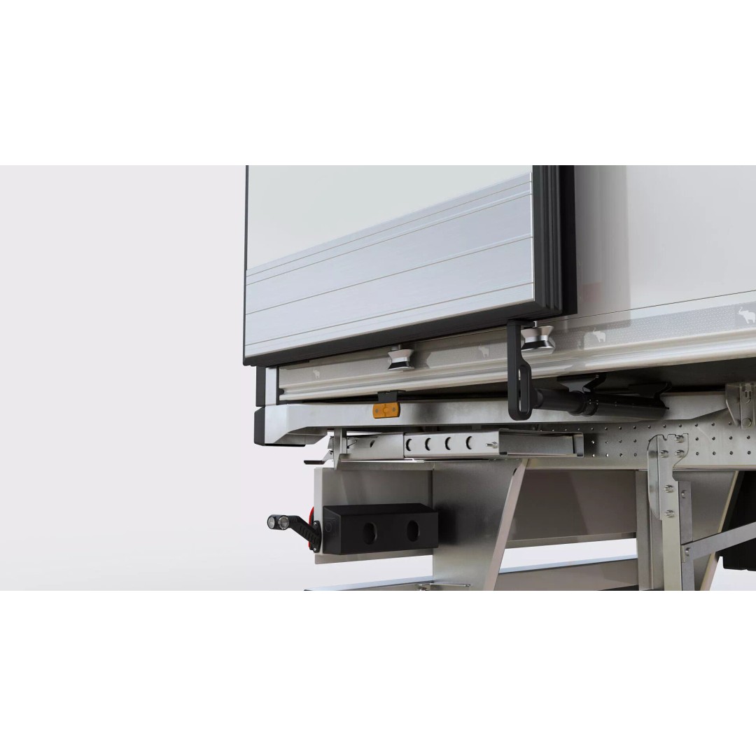 Semi Trailer Refrigerator 3D Model – Realistic Vehicle Asset, FBX, PBR - View 32