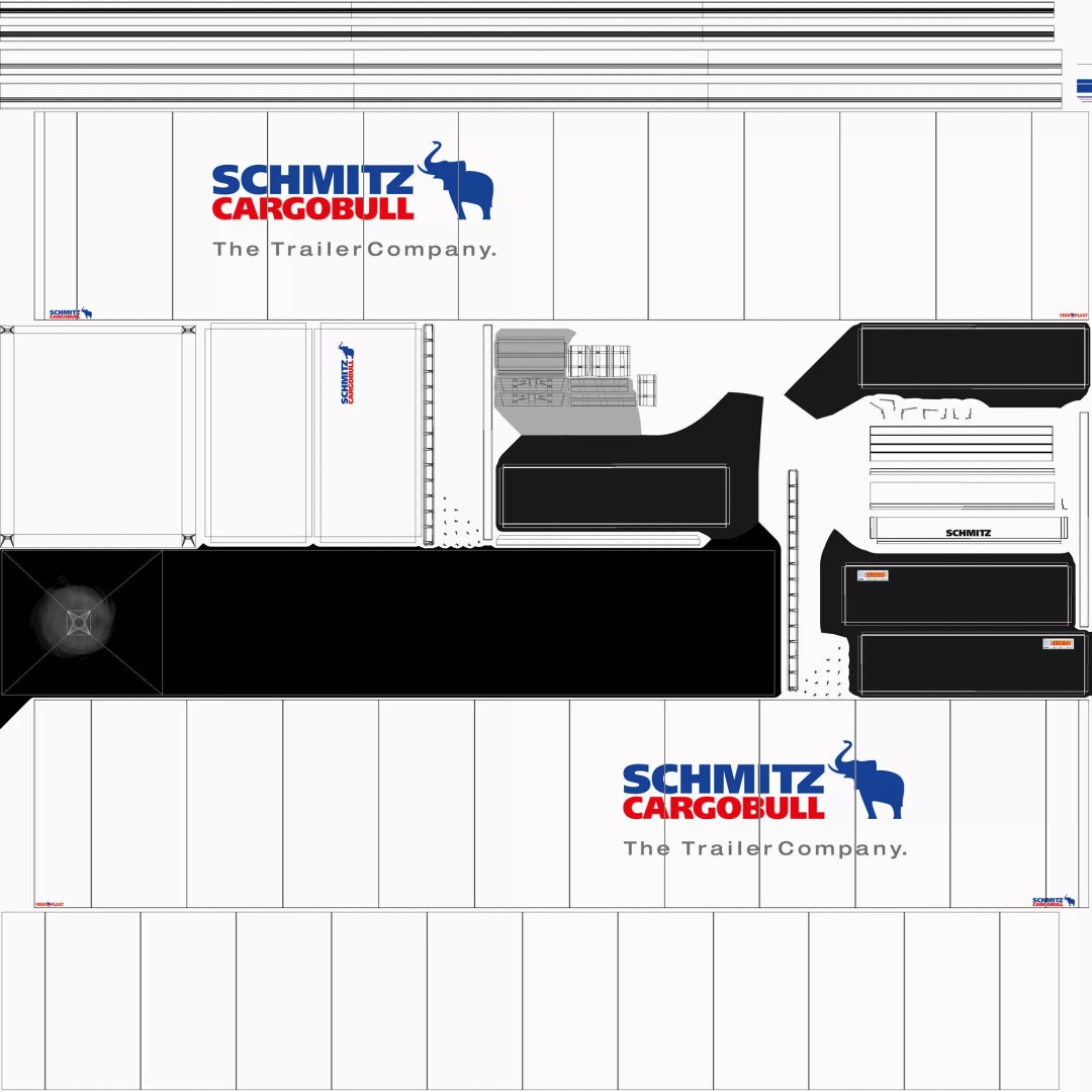 Semi Trailer Refrigerator 3D Model – Realistic Vehicle Asset, FBX, PBR - View 36