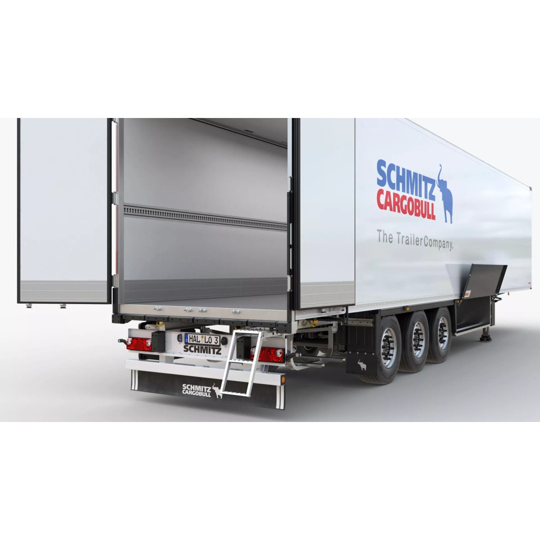 Semi Trailer Refrigerator 3D Model – Realistic Vehicle Asset, FBX, PBR - View 5