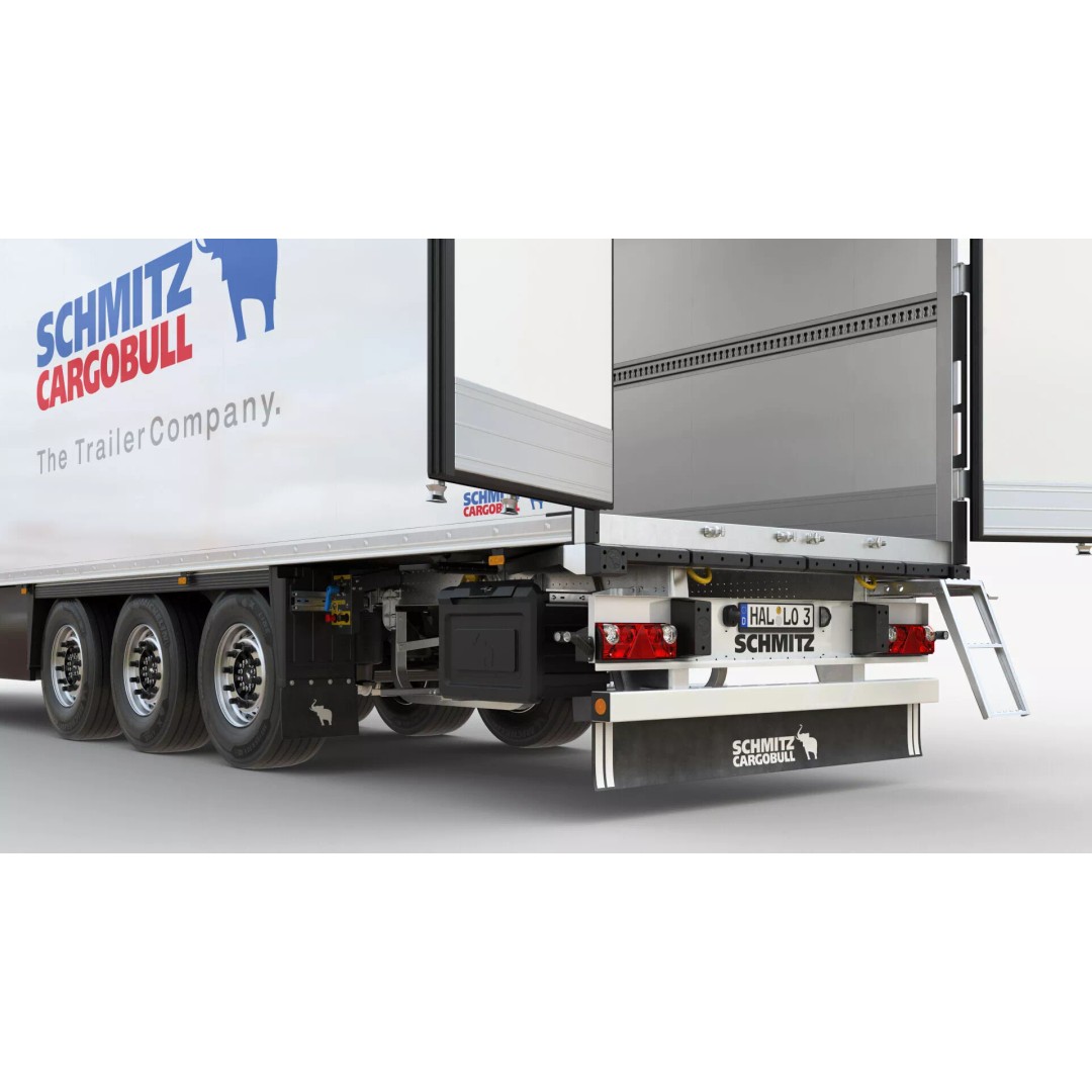 Semi Trailer Refrigerator 3D Model – Realistic Vehicle Asset, FBX, PBR - View 7