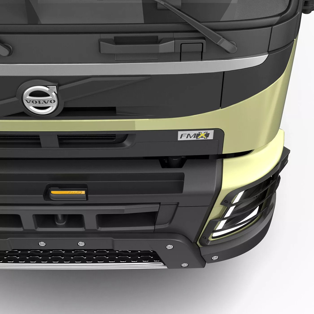 Volvo FMX MULTILIFT 3D Model – Rigged Truck with Animated Platform - View 15