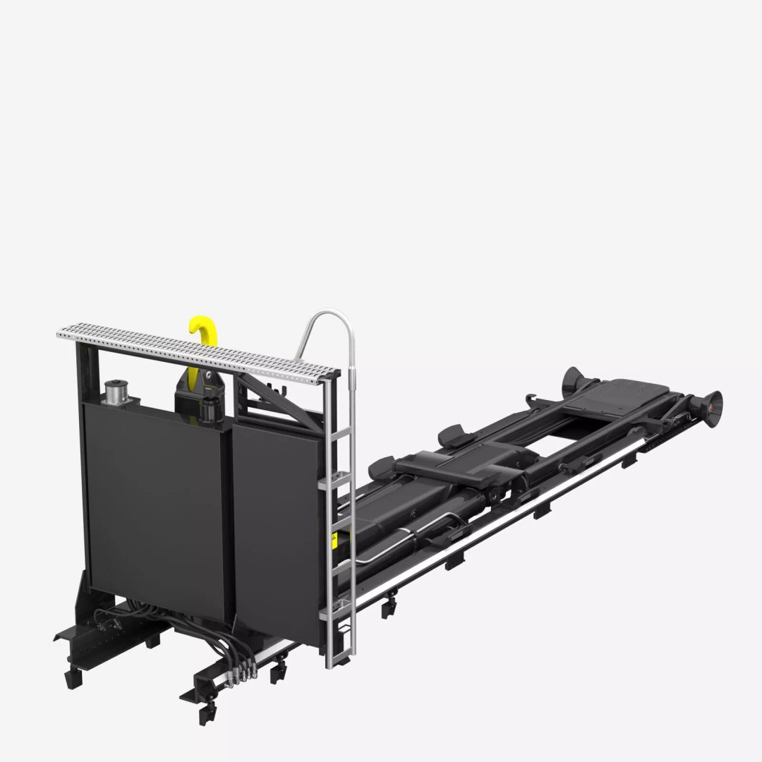 Volvo FMX MULTILIFT 3D Model – Rigged Truck with Animated Platform - View 24