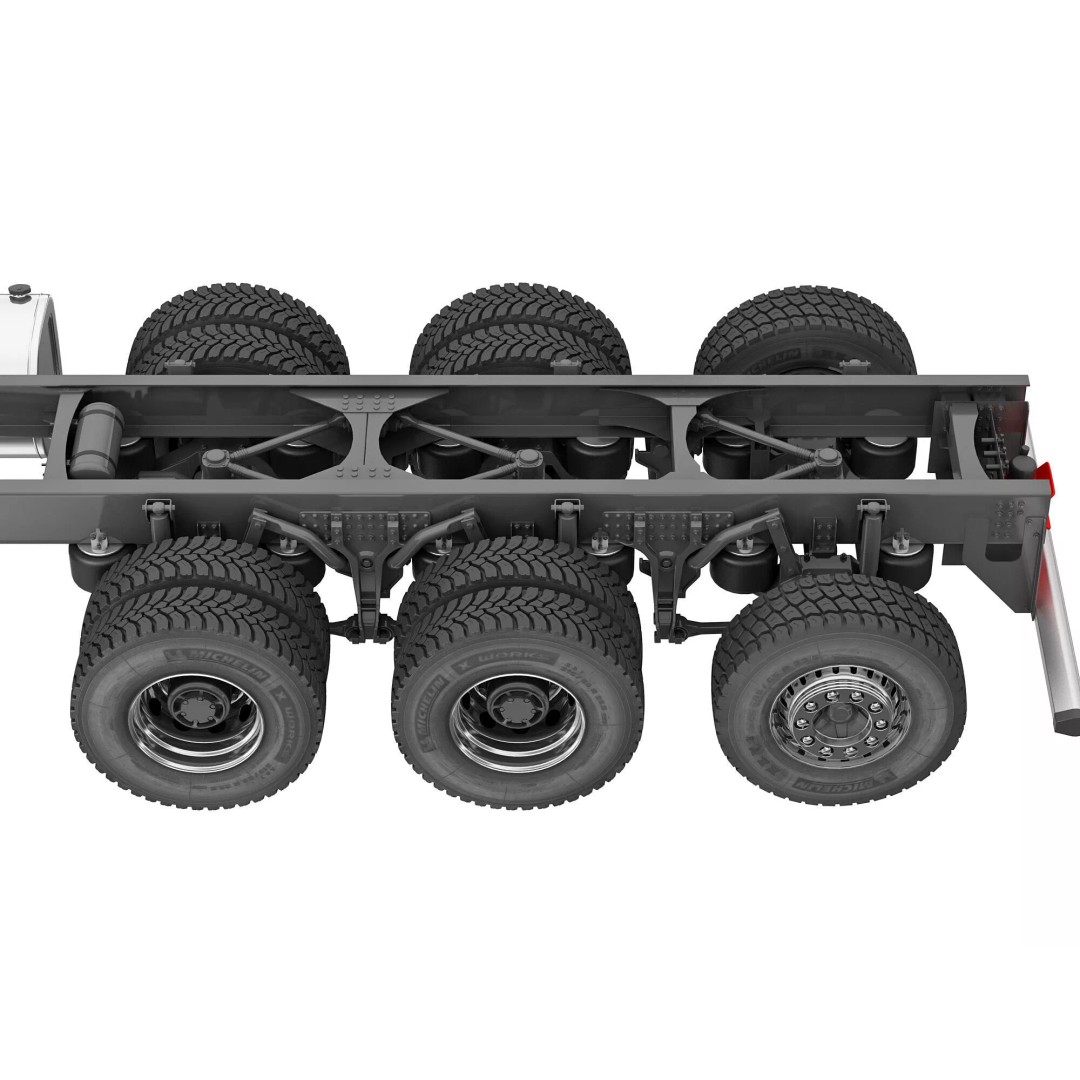 Volvo FMX MULTILIFT 3D Model – Rigged Truck with Animated Platform - View 41